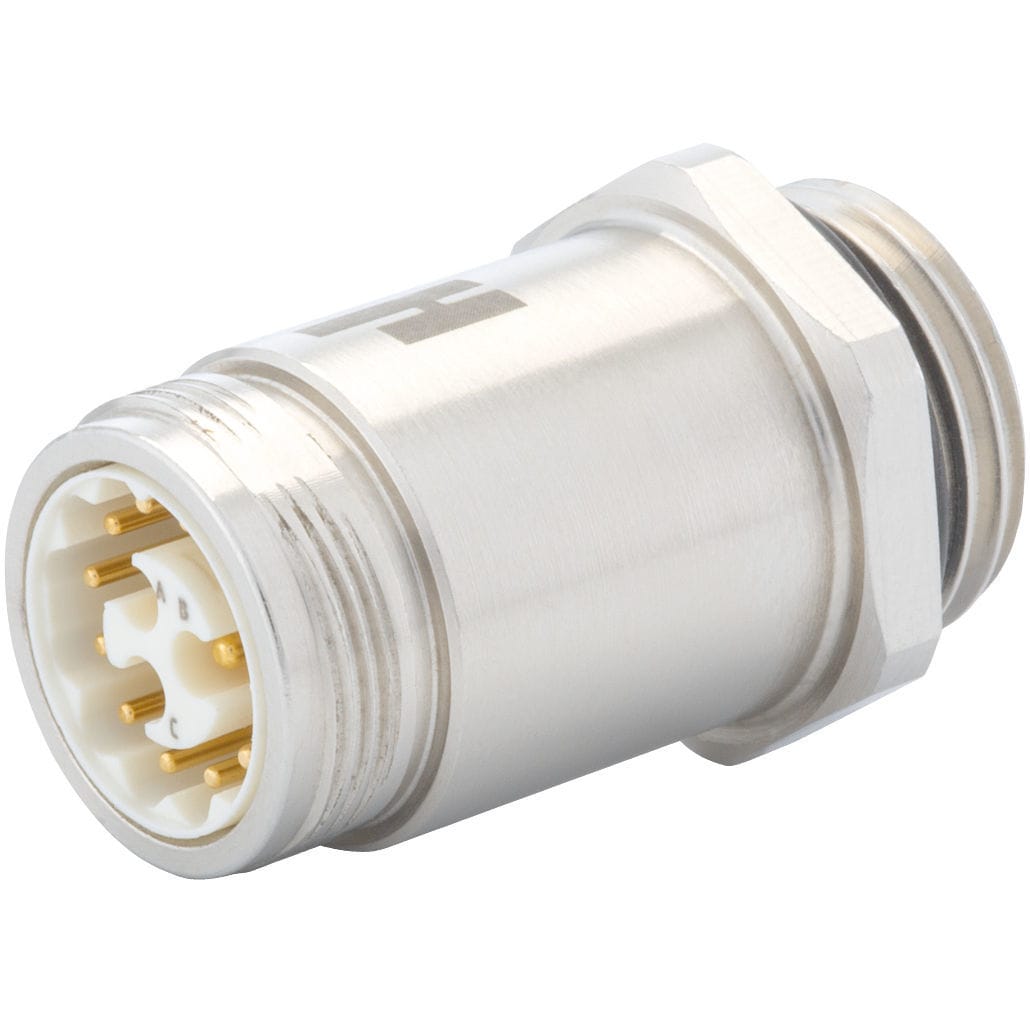 Panel connector - 7.842.000.000 - HUMMEL - data / circular / plug-in