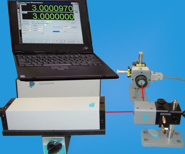 Laser calibration system SQ500 OPTODYNE for machines