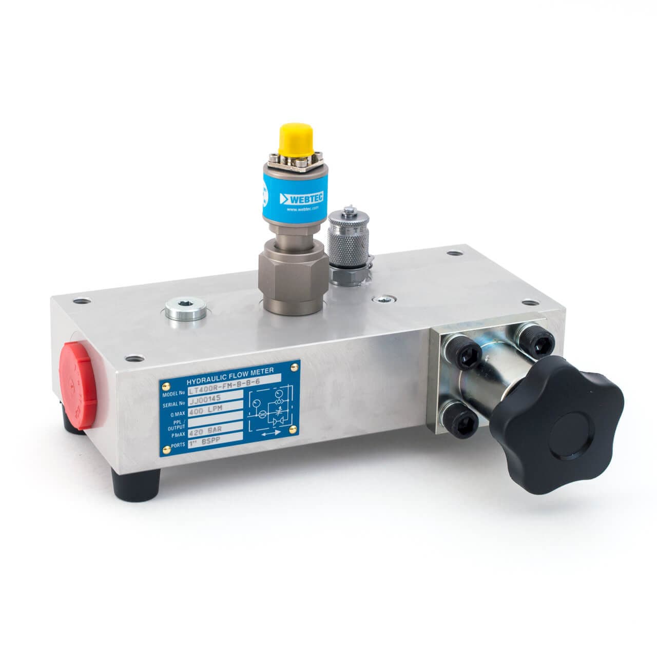 Turbine flow meter LT series tec for liquids / inline / high
