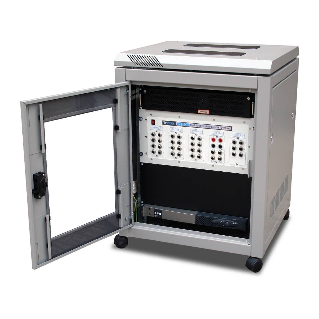 Temperature data acquisition system C2000 tec modular