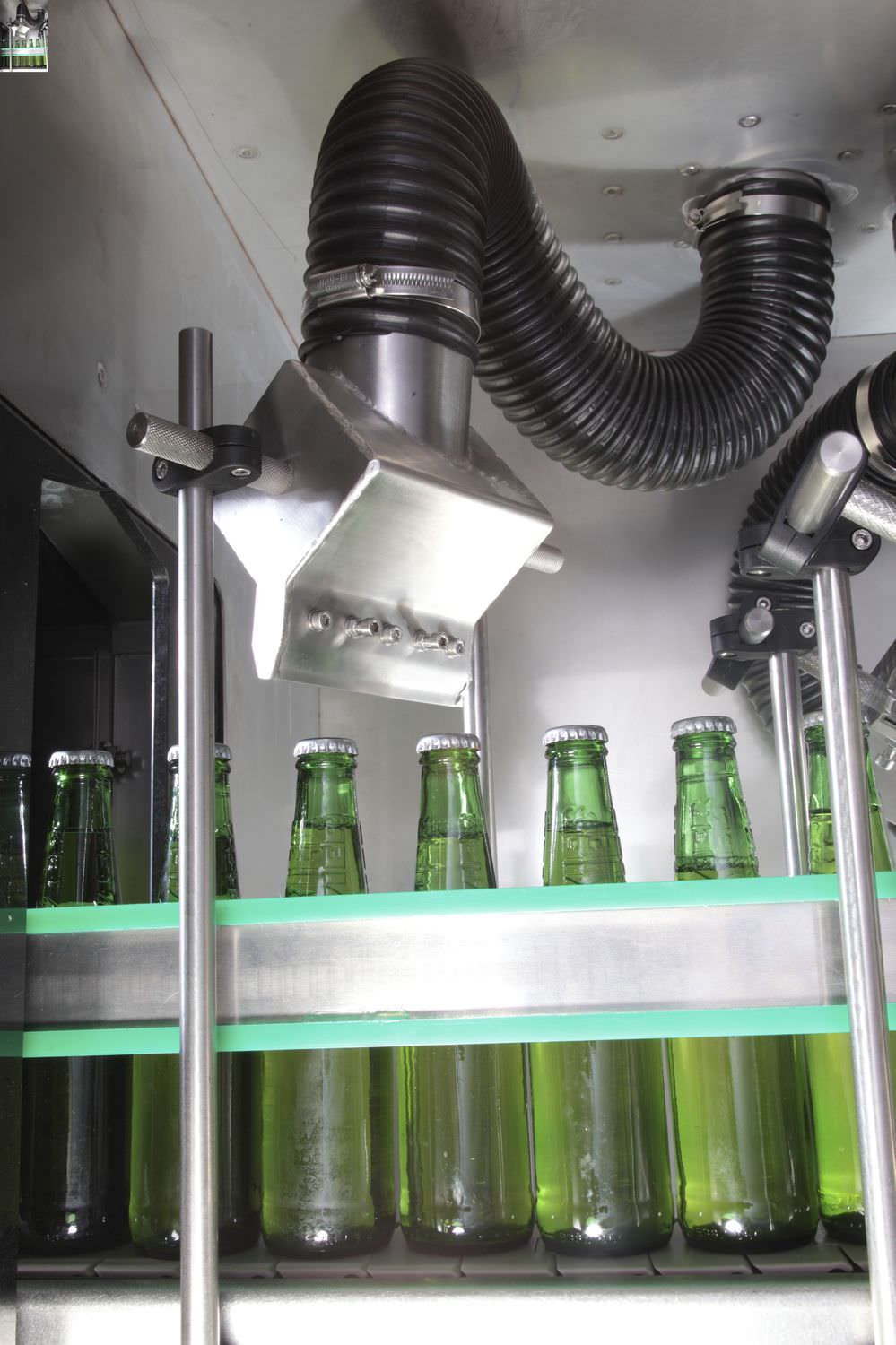 Bottle air knife drying system AIR CONTROL INDUSTRIES LTD