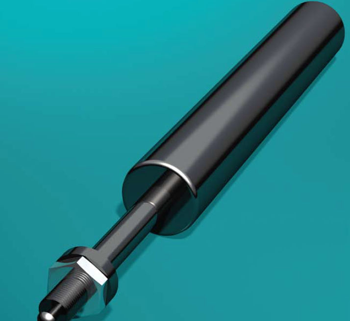 Lockable gas spring Lesjöfors