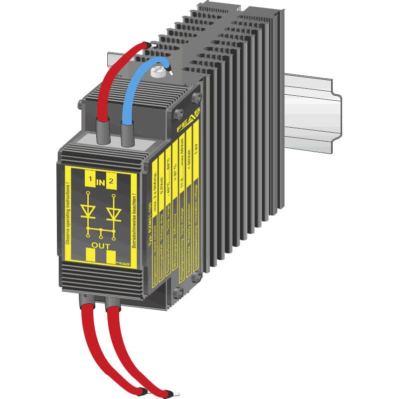 Red Zone Reliability Module Redundancy module for DC power supplies - RZM01-100 - FEAS GmbH