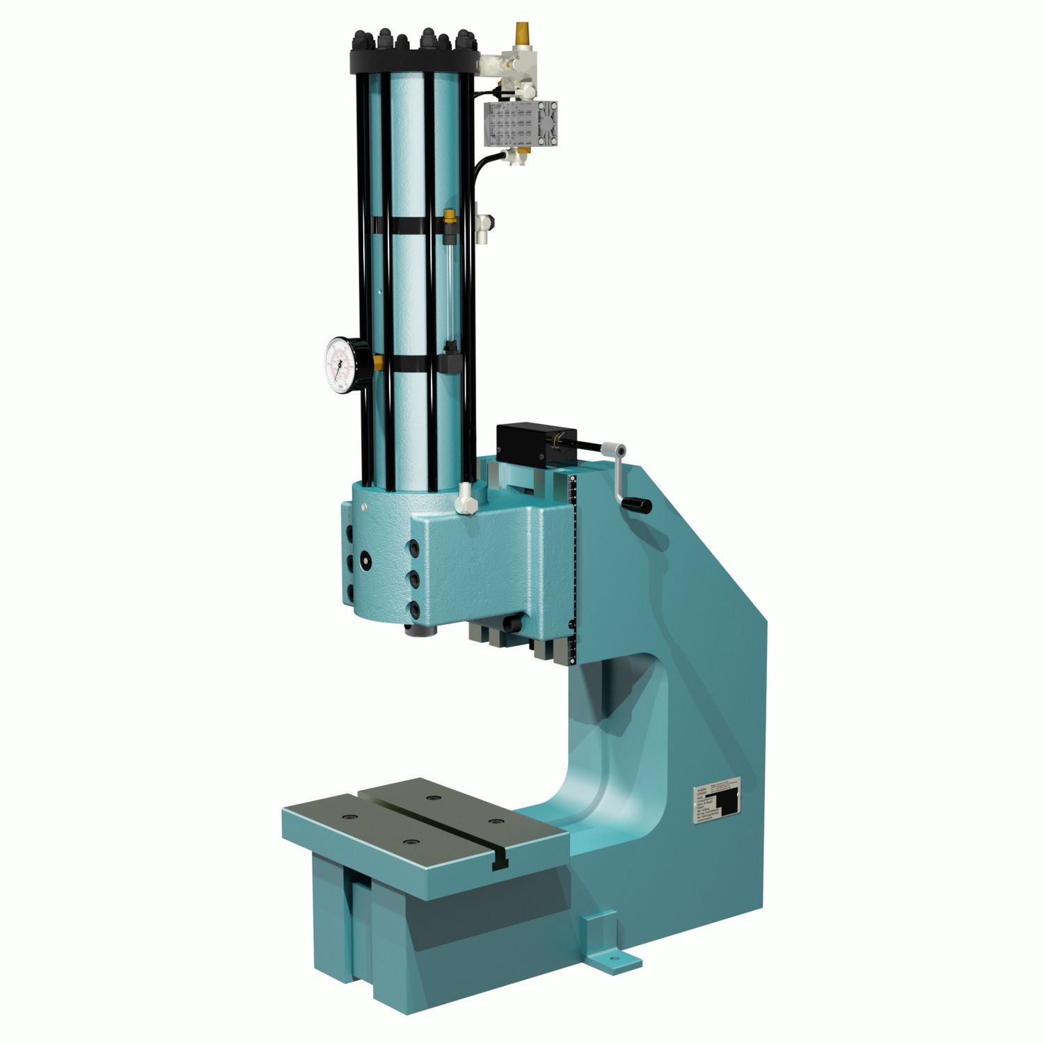 Hydropneumatic press XLHP 10.000 HV series mäder Pressen