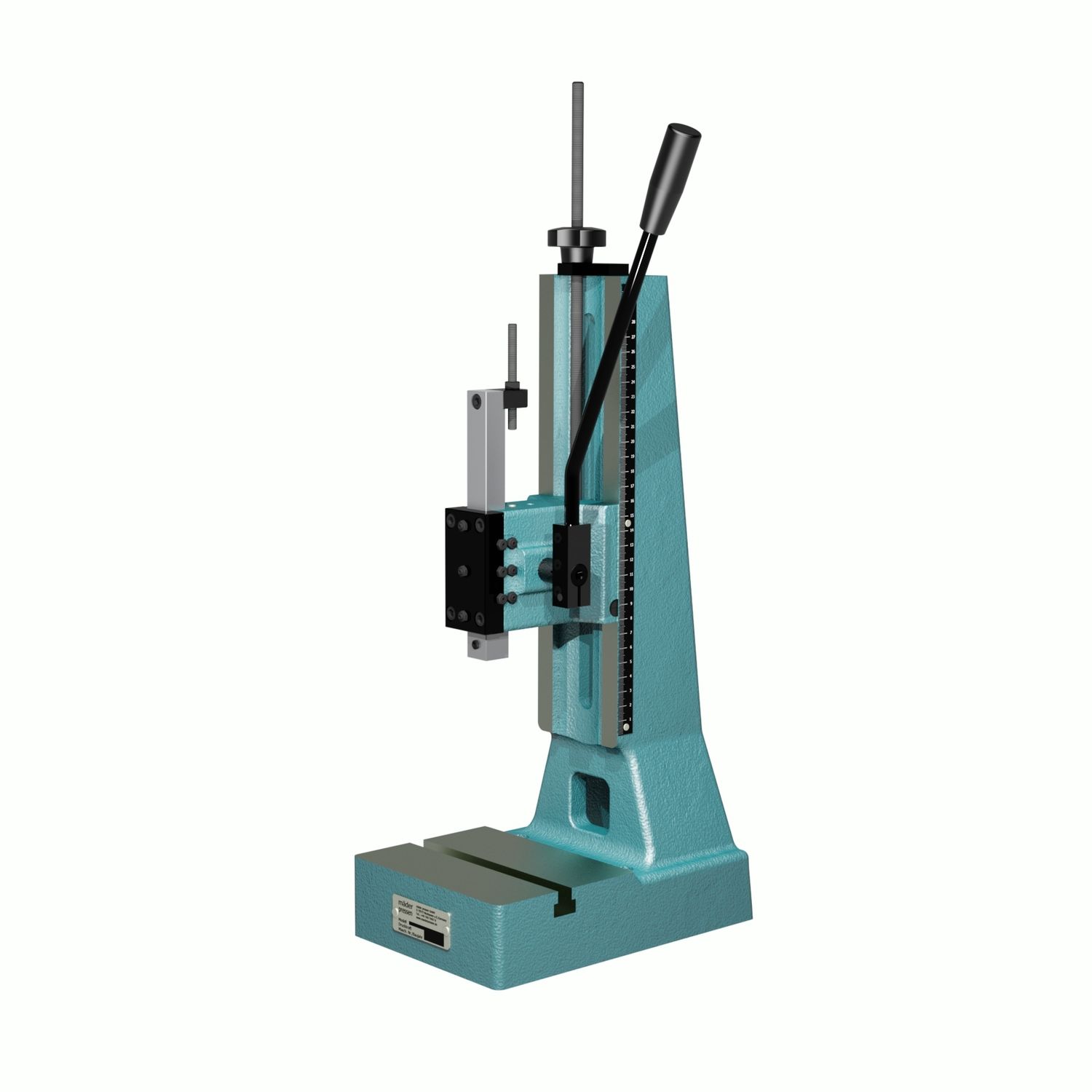 Manual press VZ 25050 series mäder Pressen rackandpinion