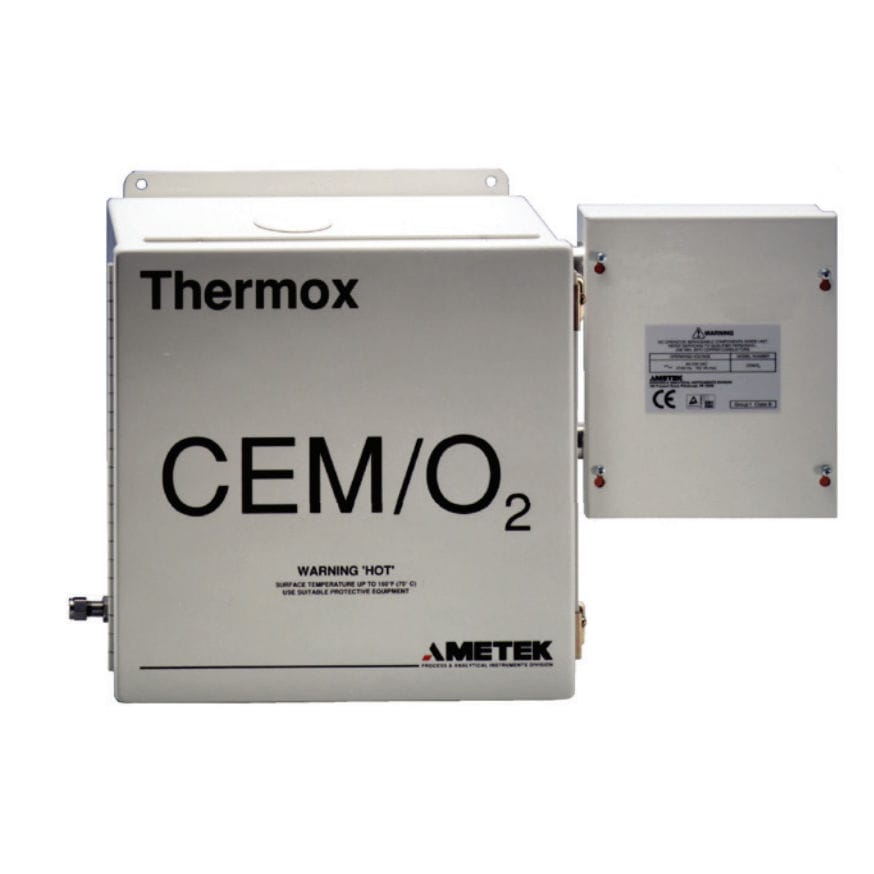 Oxygen monitoring system CEM/O2 AMETEK Process Instruments
