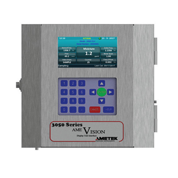 Gas moisture meter 3050 Series AMETEK Process Instruments tunable