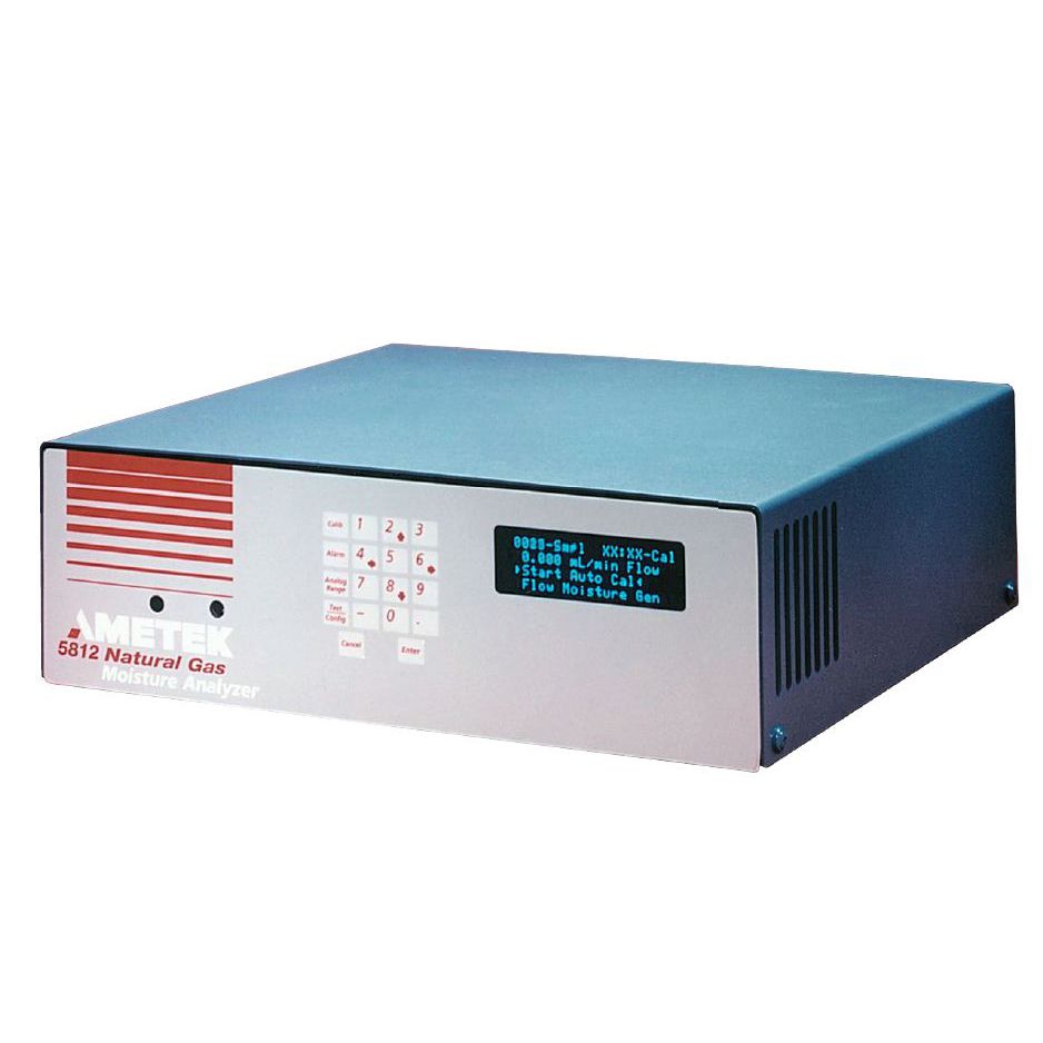 Natural gas moisture meter 5812 AMETEK Process Instruments tunable diode laser / with