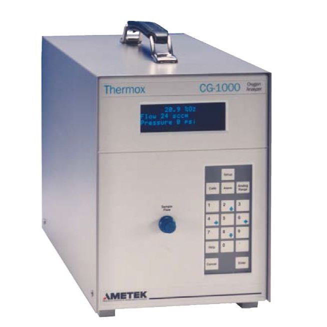Oxygen analyzer CG1000 AMETEK Process Instruments laboratory