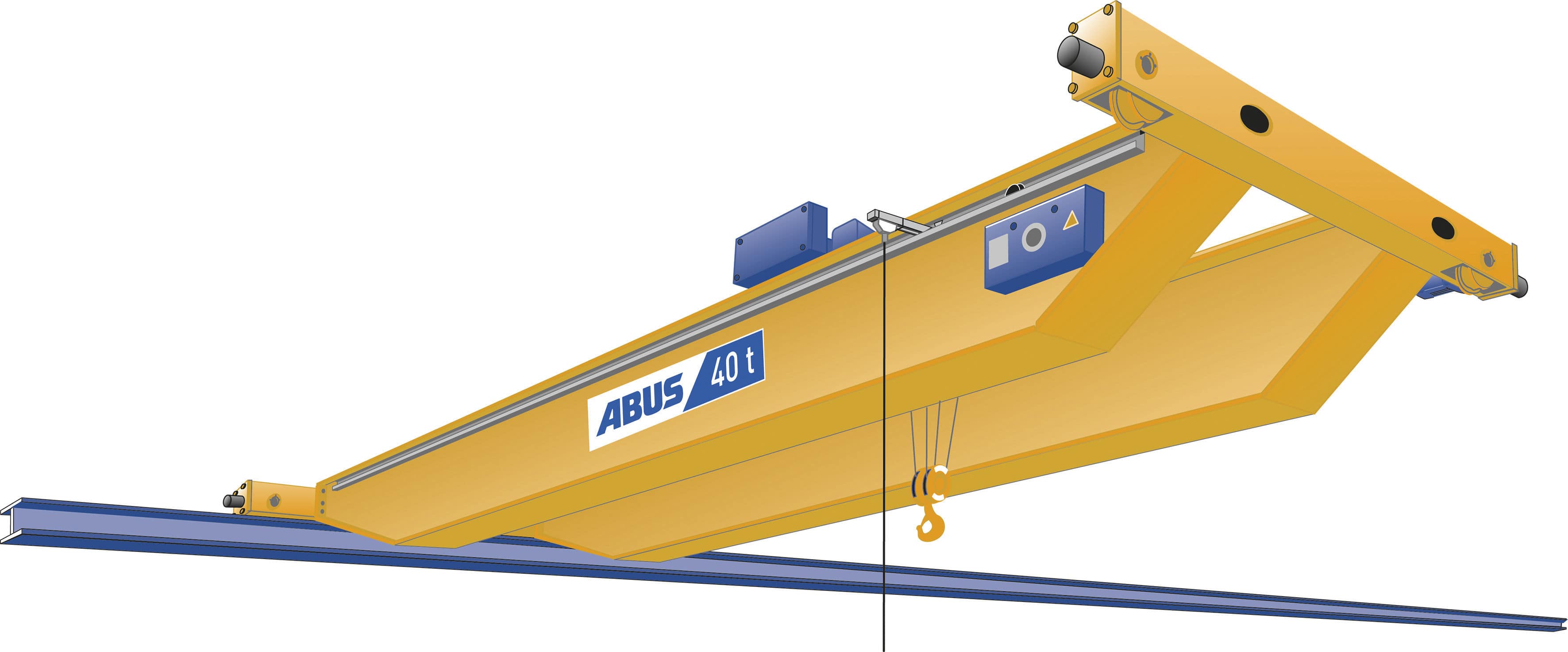 Doublegirder overhead travelling crane ZLK ABUS Kransysteme GmbH
