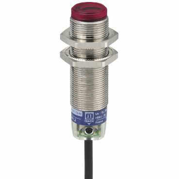 TELEMECANIQUE SENSORS XUB1ANANL2 Photoelectric Sensor,Cylinder,Reflective