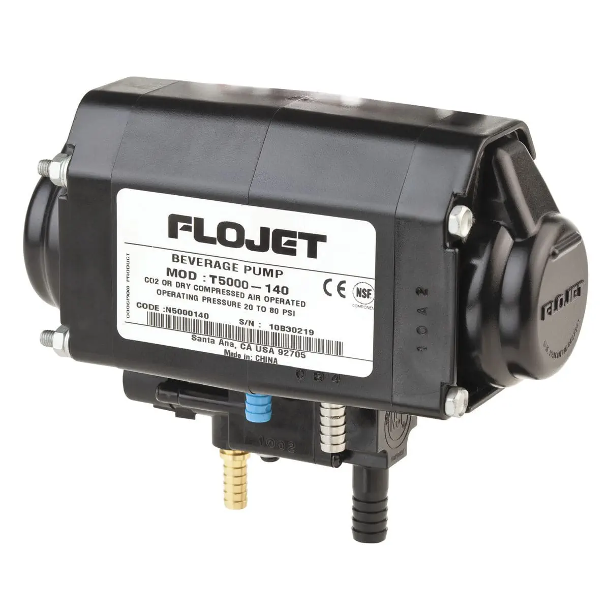 CO2 pump - T5000 series - FLOJET - for 