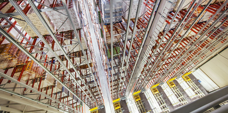 Picking rack system - DEXION - with shelves / flat storage / shuttle