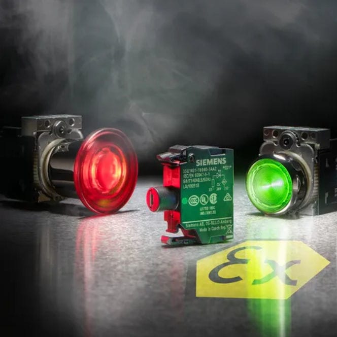 Mushroom push-button switch - Siemens Safety Integrated Mushroom push-button switch - Siemens Safety Integrated
