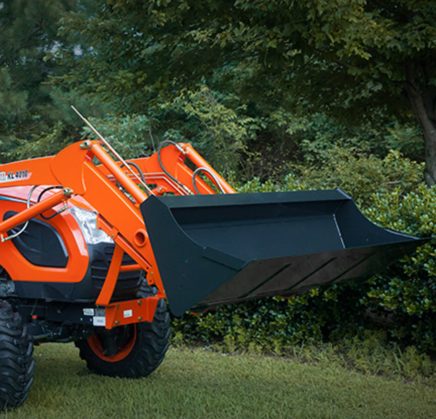 Standard bucket KL4010 Kioti for loaders / for tractors