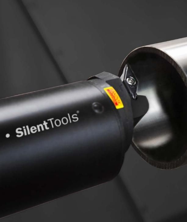 Carbide boring bar Silent Tools® Sandvik Coromant antivibration