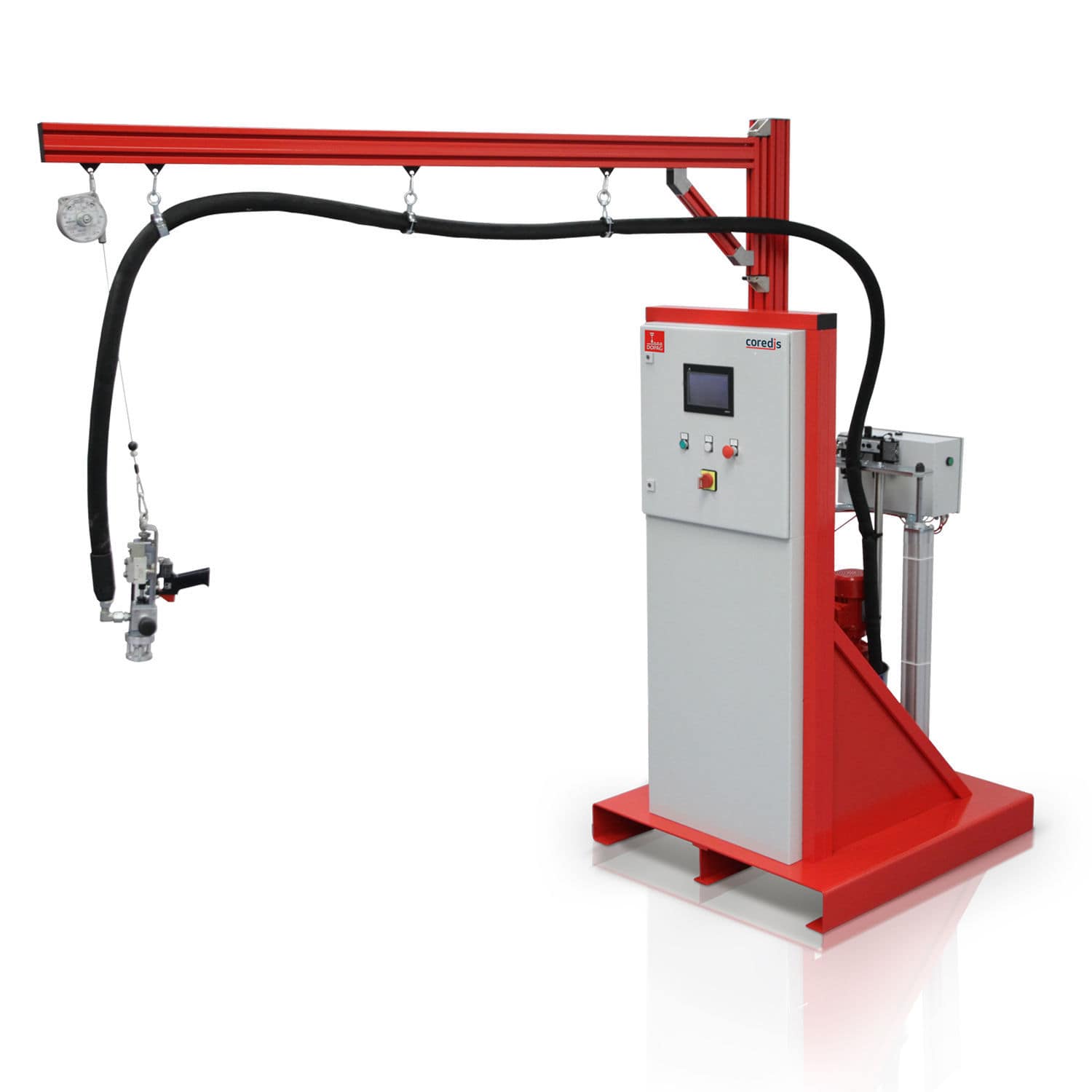 adhesive mixer machine