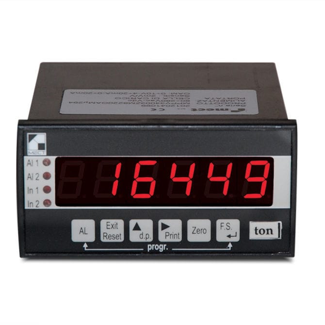 Cell counter MPPV340 M6 MECT SRL digital / for strain gauges