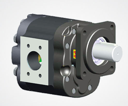 External Gear Hydraulic Pump VGP Series Veljan Hydrair Limited Motorless Cast Iron For