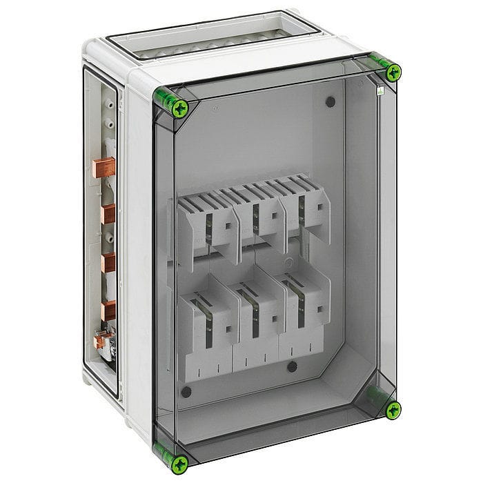 Equipped fuse box - GSS 3215-630 Plus - Spelsberg - wall-mounted ...