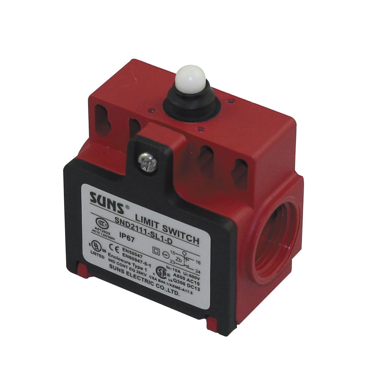 Rotating cam limit switch - SND2 Series SND2111/SND2112/SND2131/SND2132 ...