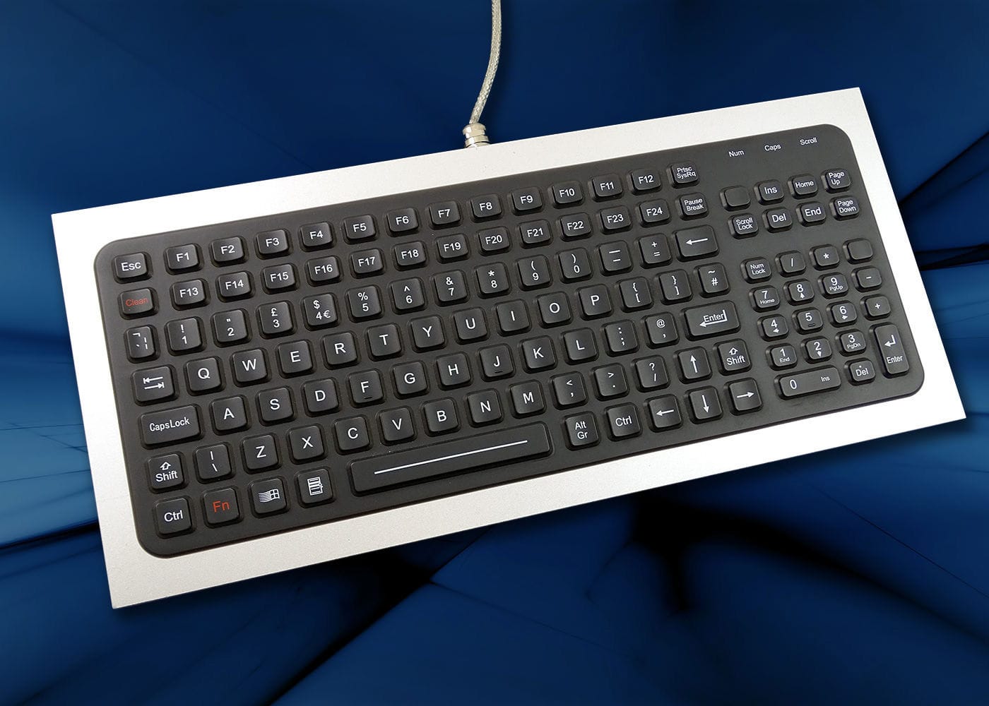 Desktop keyboard - M376KP-FN-DT-AL - NICONIX - with mechanical keys ...