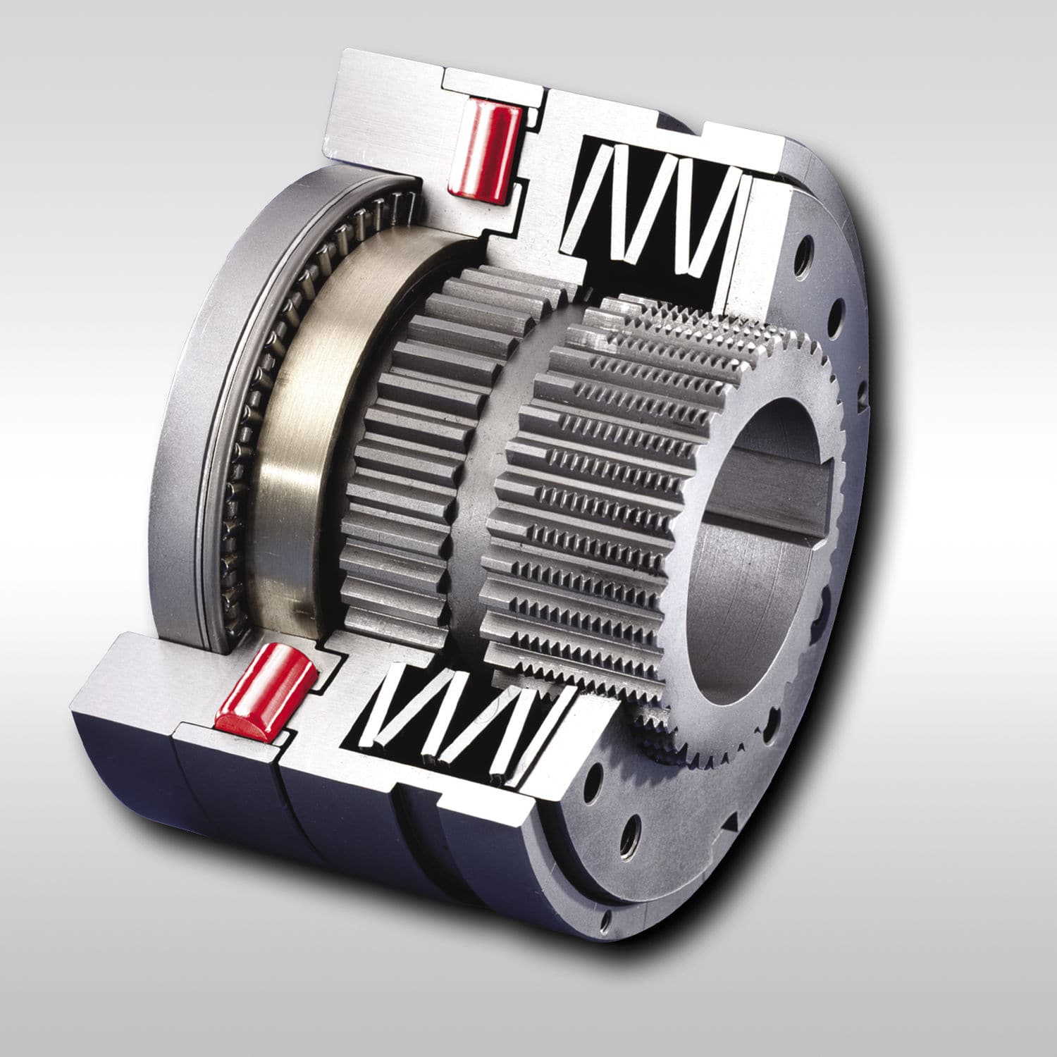 Torque limiter with sprocket wheel SIKUMAT® SN series RINGSPANN frictionfree / roller