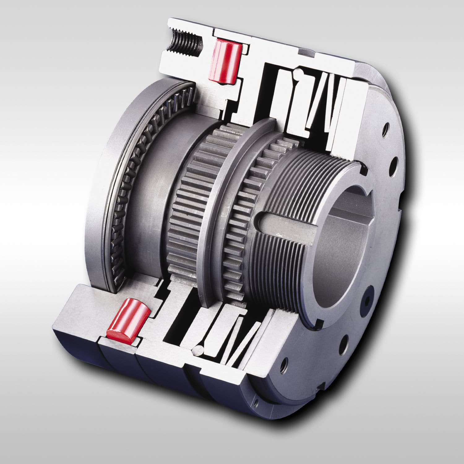 Torque limiter with sprocket wheel SIKUMAT® SR series RINGSPANN frictionfree / roller