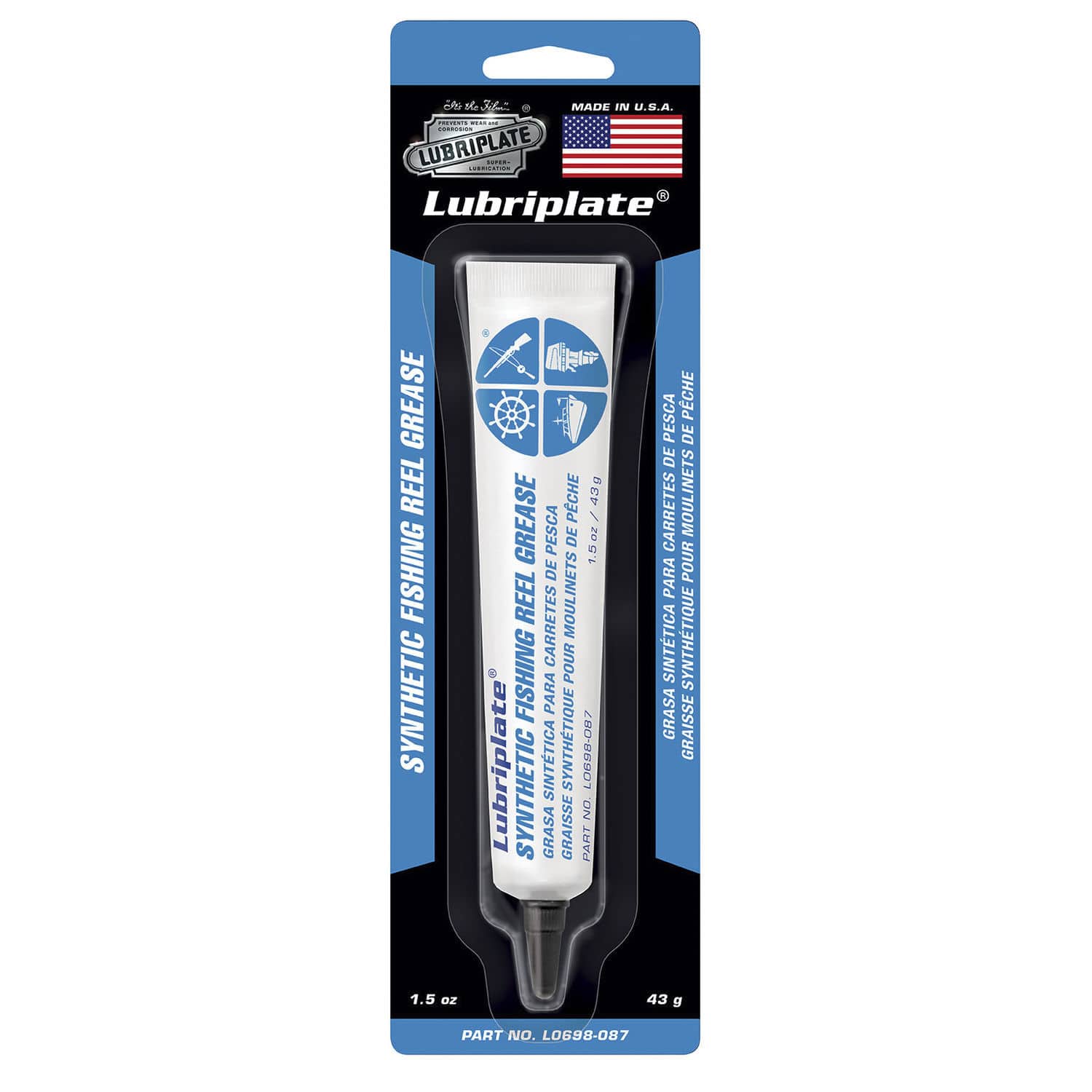 Lubricating grease - Fishing Reel - Lubriplate - synthetic / aluminum ...
