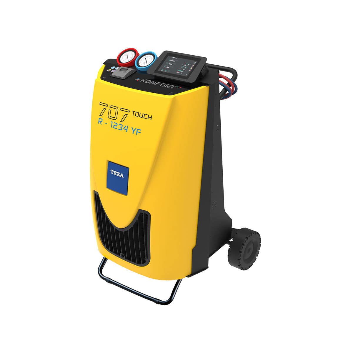 R1234yf air conditioning charging station KONFORT 707 TOUCH Texa