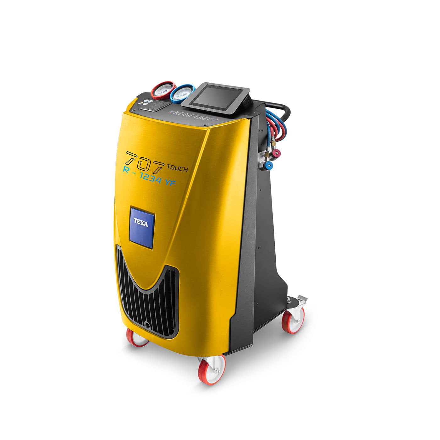 R1234yf air conditioning charging station KONFORT 707 TOUCH Texa