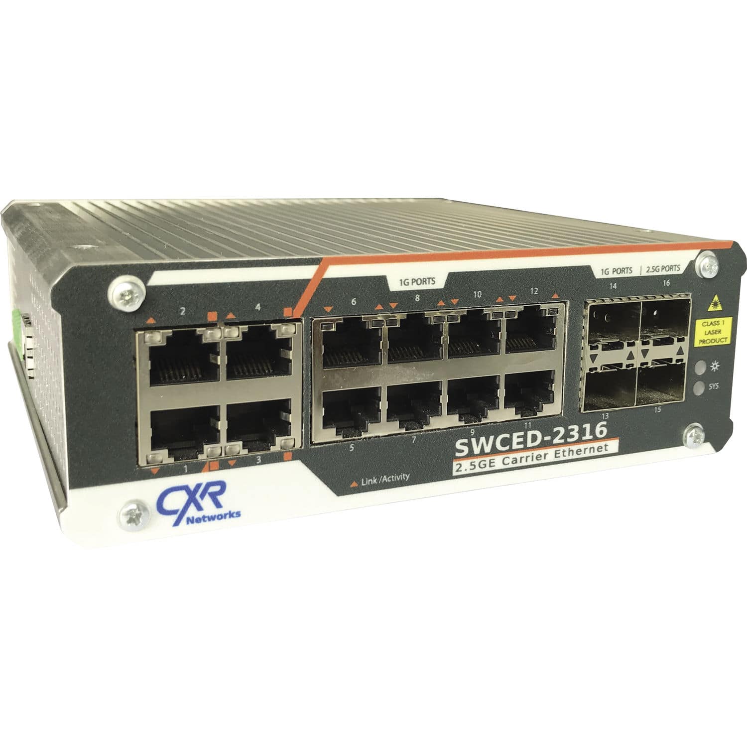 Managed switch - SWCED-2316 - CXR Networks - 16 ports / 10/100BaseT(X ...