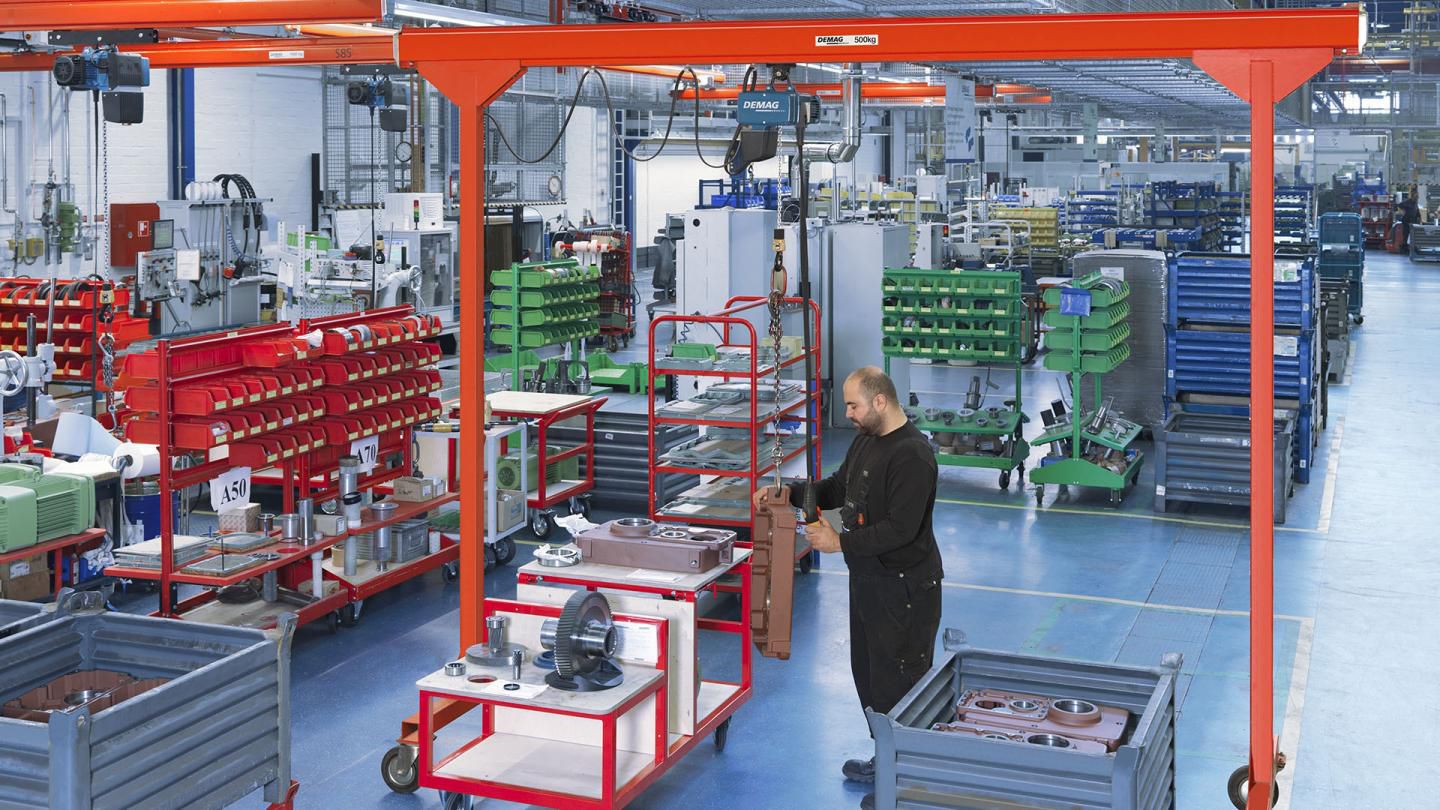 Handling Transfer System Kbk Demag Cranes Components Gmbh Specific Application Modular