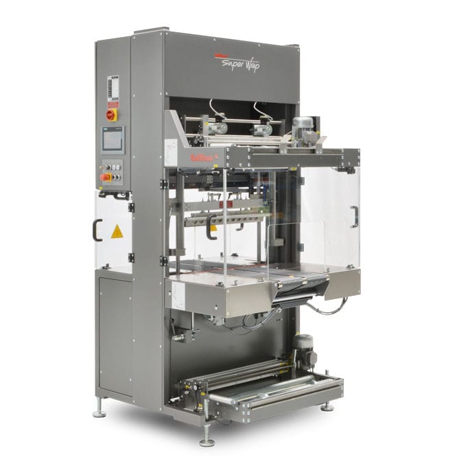 Fullyautomatic sleeve wrapping machine Super Wrap 500 CPS&S Inc