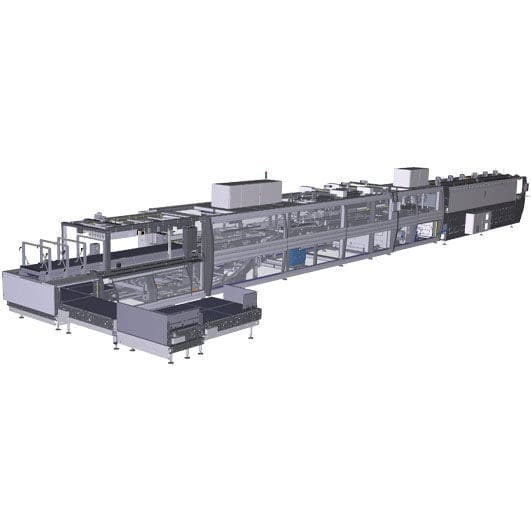 Wraparound tray packer sleeve wrapping machine CM ERGON series SMI