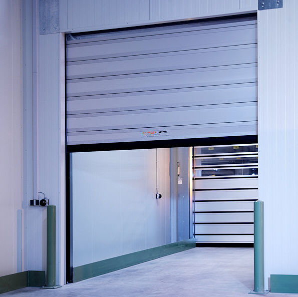 Roll Up Door For Cold Storage Industrial Insulated Efa Sst