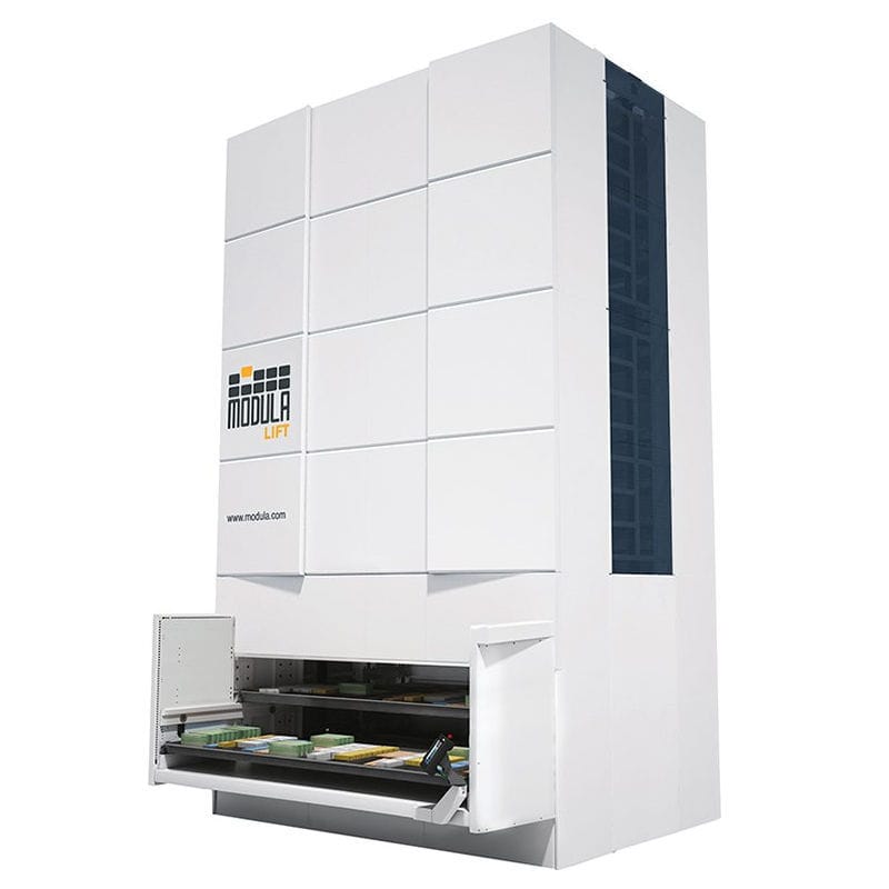 Vertical automatic storage system - Lift - Modula - compact / modular