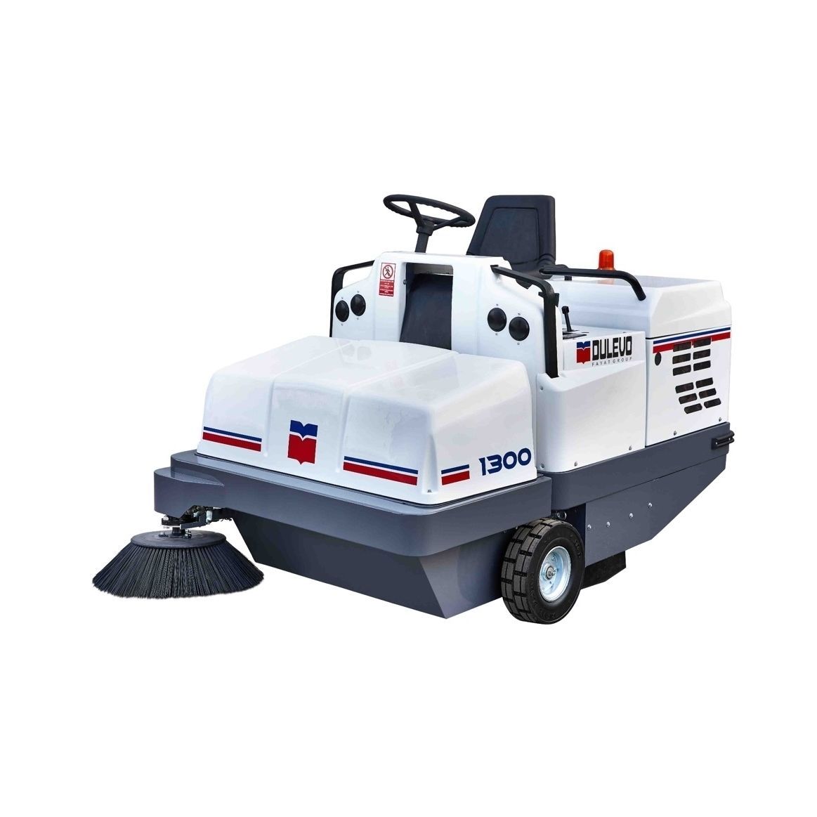 Ride-on sweeper - Dulevo 1300 - DULEVO INTERNATIONAL - diesel engine ...