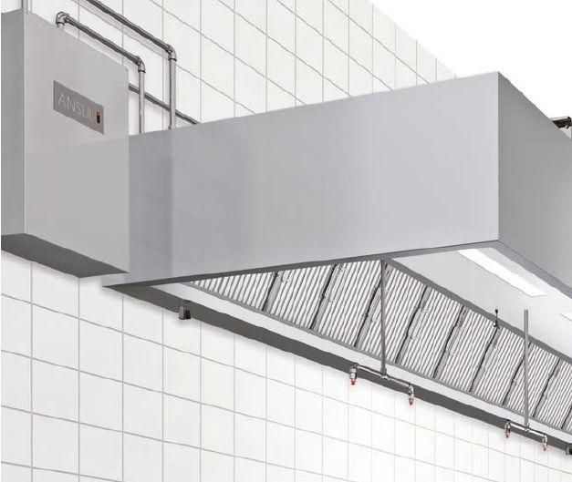 Commercial Kitchen Fire Extinguishing System Clean Agent Reven