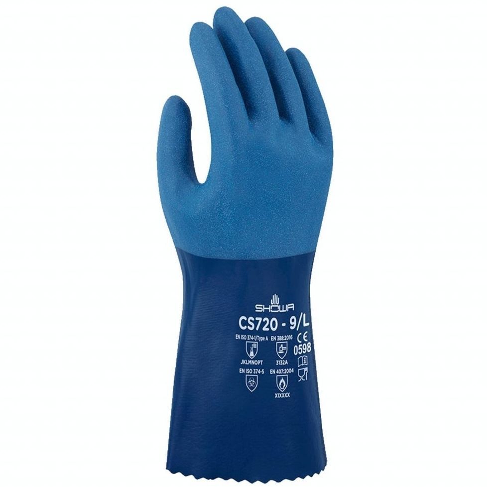 Handling protection gloves CS720 Showa Best Glove laboratory / for the chemical industry