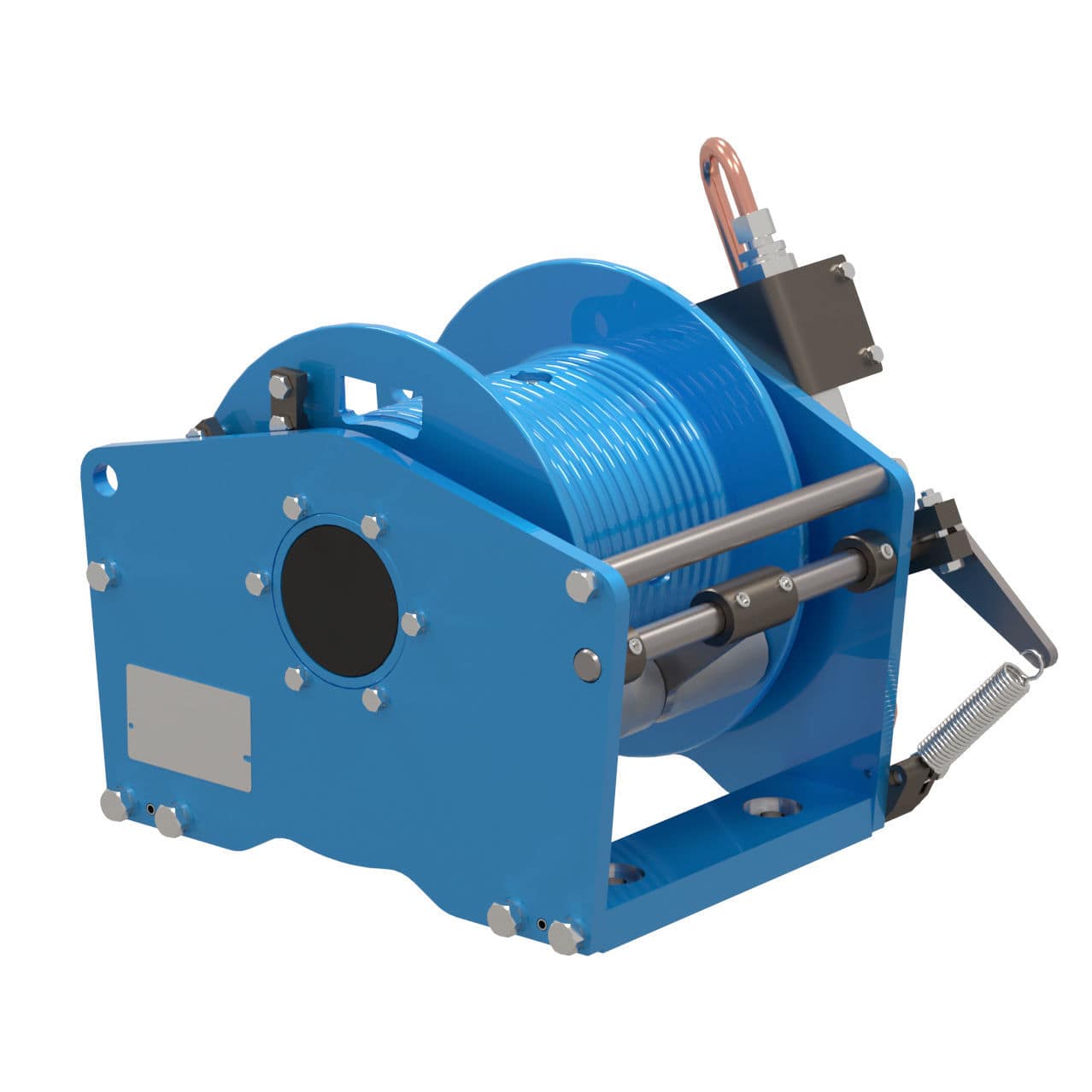 Hydraulic winch BWF Brevini Power Transmission electric / rope