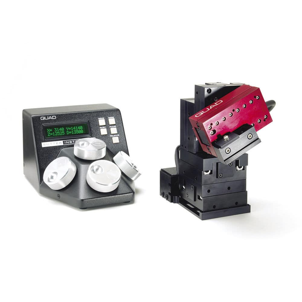 4axis micromanipulator QUAD® SUTTER INSTRUMENT motorized