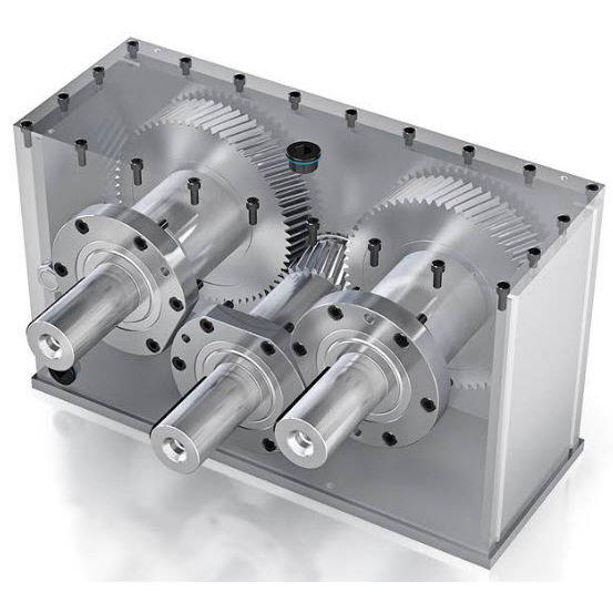 Spur gearbox SpurGear Nidec Graessner GmbH & Co. KG parallel