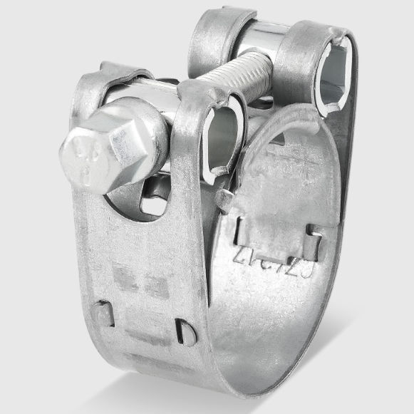 Stainless steel hose clamp NORMACLAMP® GBS NORMA GROUP bridge