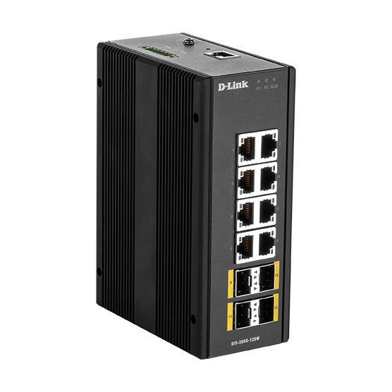 Managed ethernet switch - DIS-300G-12SW - D-Link® - 12 ports / 10 ...