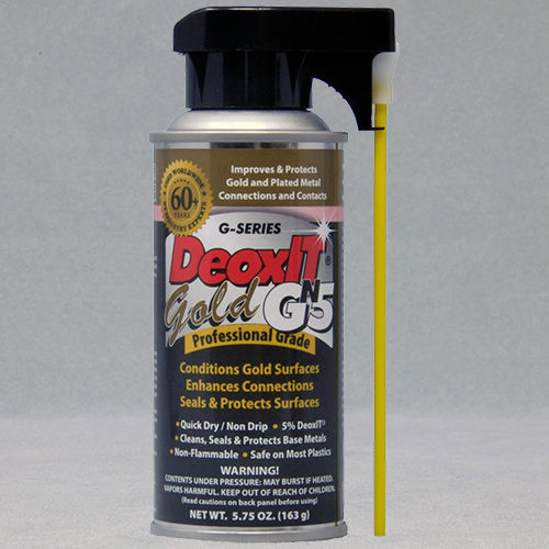 Protective spray DeoxIT® Gold CAIG for metal / for plastics / nonflammable