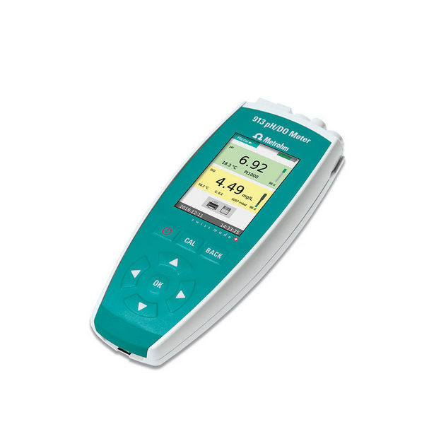 Portable pH meter - 2.913.0020 - Metrohm - laboratory / water / digital