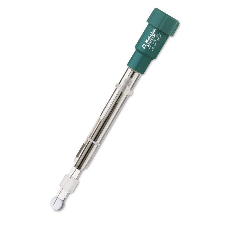 PH electrochemical electrode iSolvotrode Metrohm glass / combined