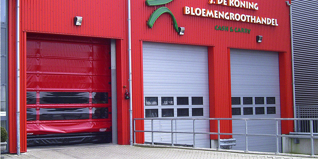 Fold Up Door Pvc Exterior High Speed Star 5 Trekking