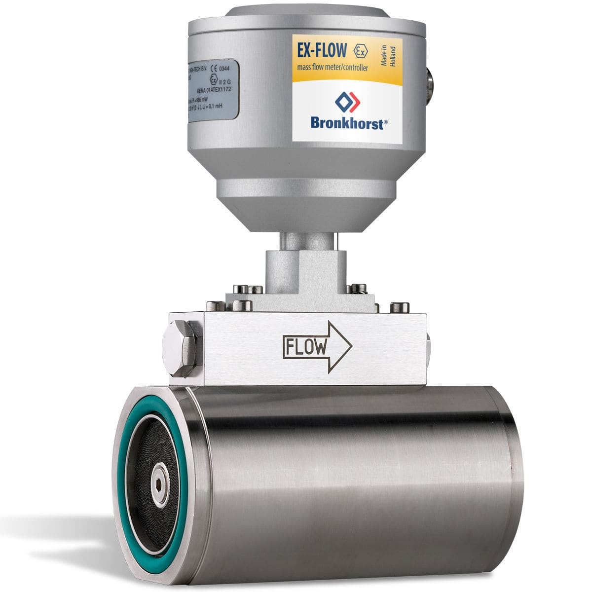 Flow meter with mass flow controller EXFLOW ExProtected